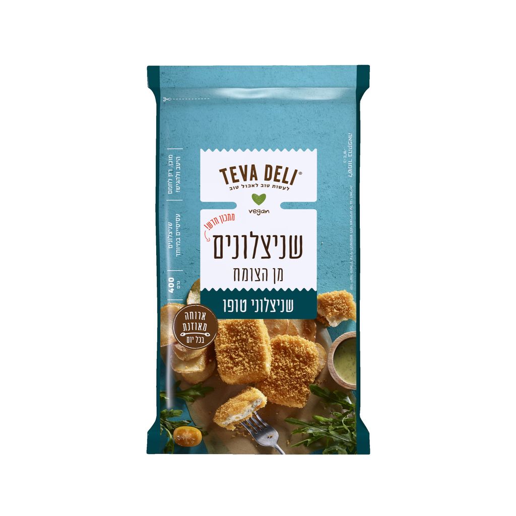 שניצלוני טופו  טבע דלי 400 גר