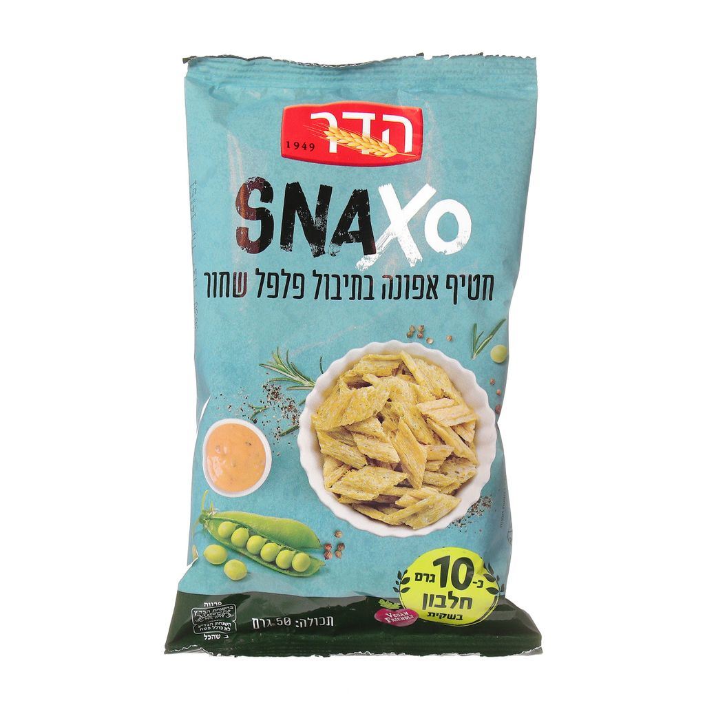 סנקסו חטיף אפונה אפוי עם פלפל 50 גרם