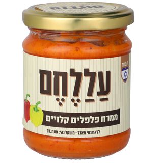 ממרח פלפלים קלויים ע