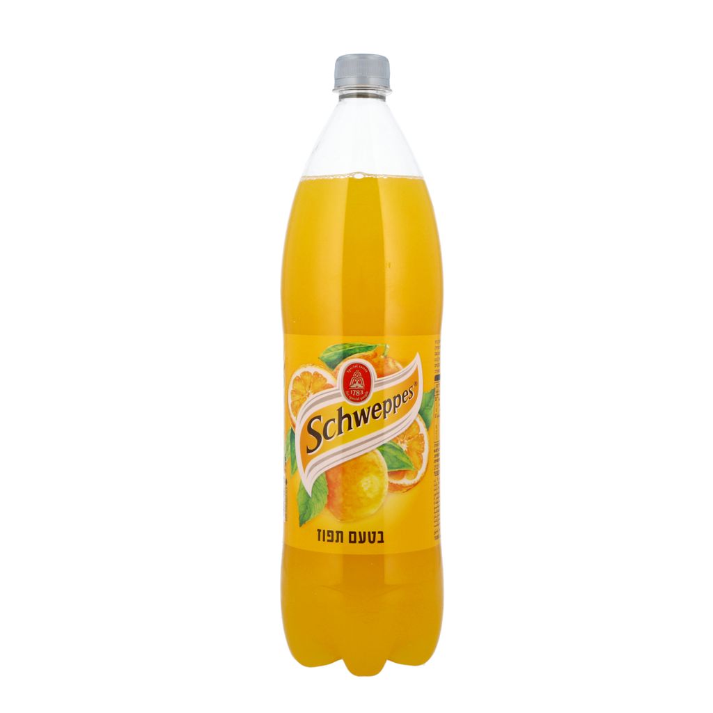 שוופס מוגז פירות תפוז 1.5ל'