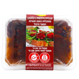 עגב. מיובש רצועות במגשית 250 ג' 12X