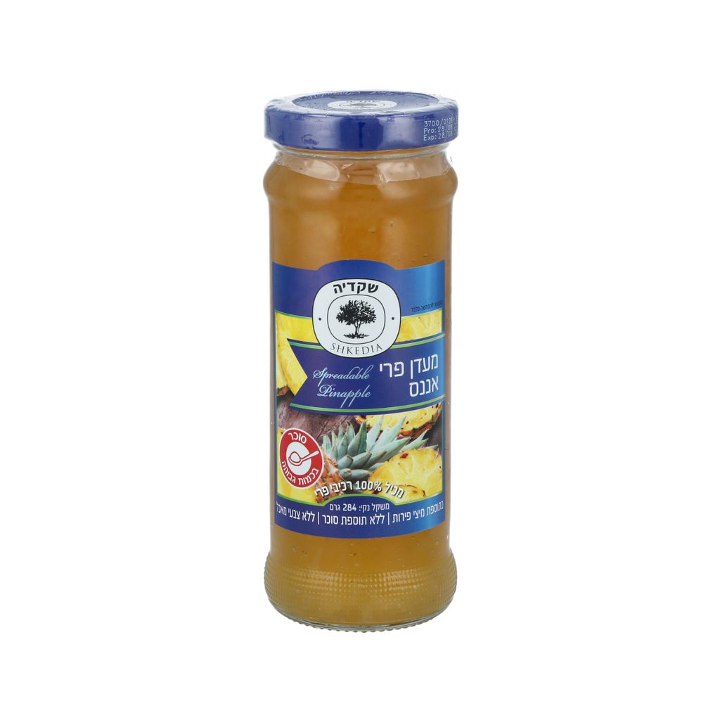 מעדן אננס 100% רכיבי