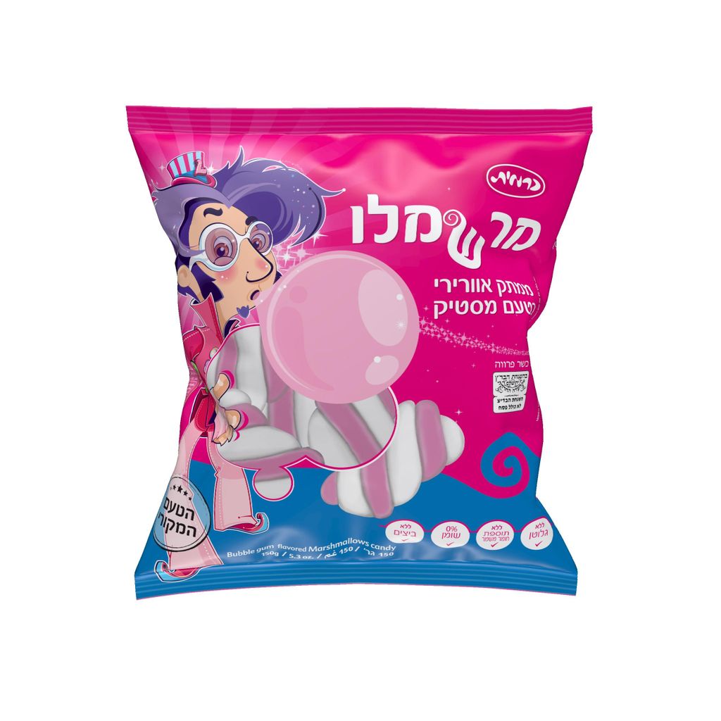 מרשמלו בטעם מסטיק
