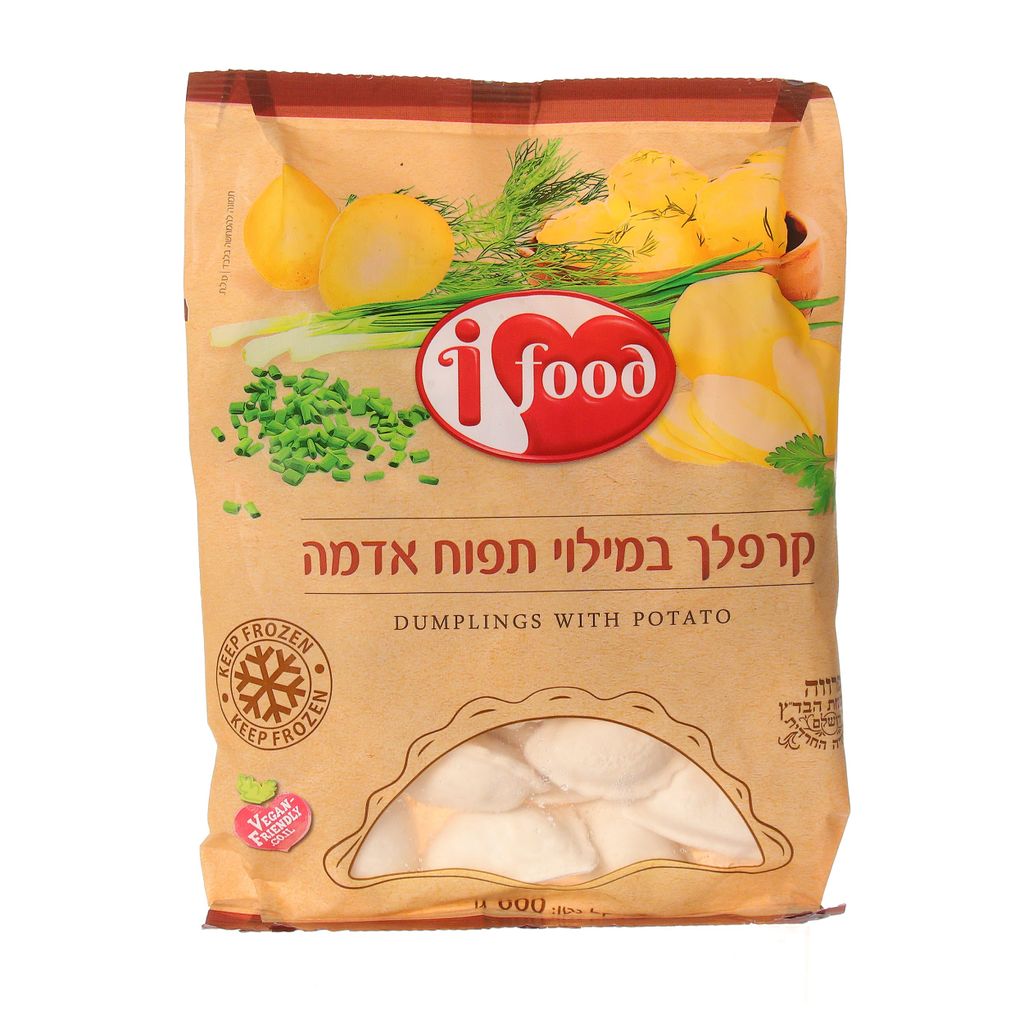 ifood קרפלך במילוי תפוח אדמה 600 גר