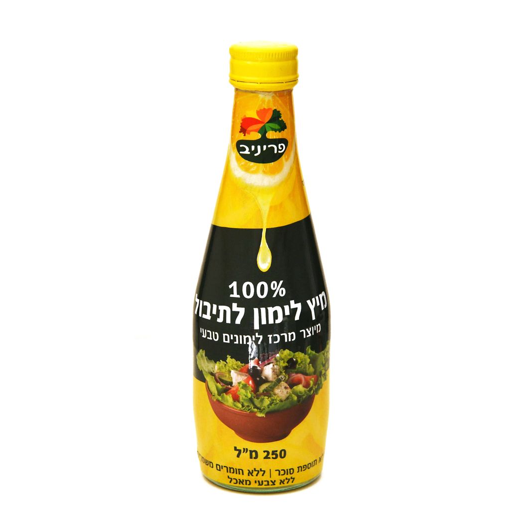 מיץ לימון לתיבול100% 250