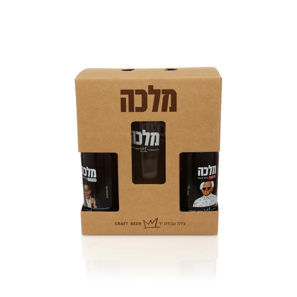 מארז 4יח בירה מלכה