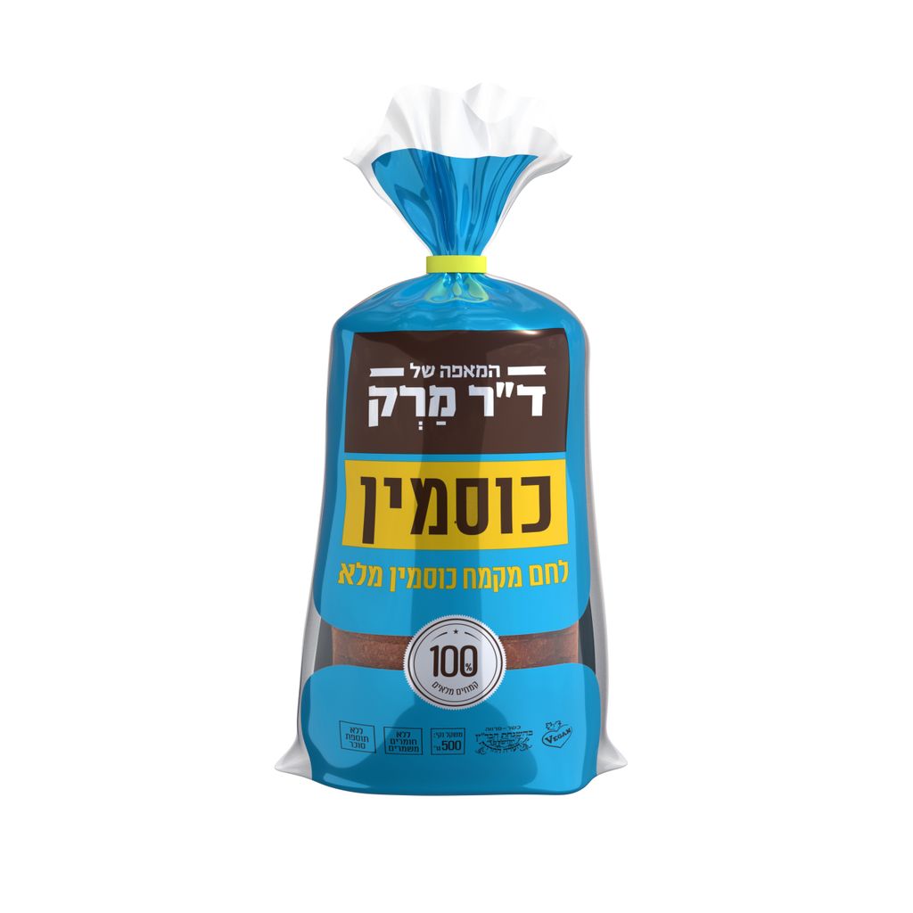 לחם מקמח כוסמין מלא 500 גר`