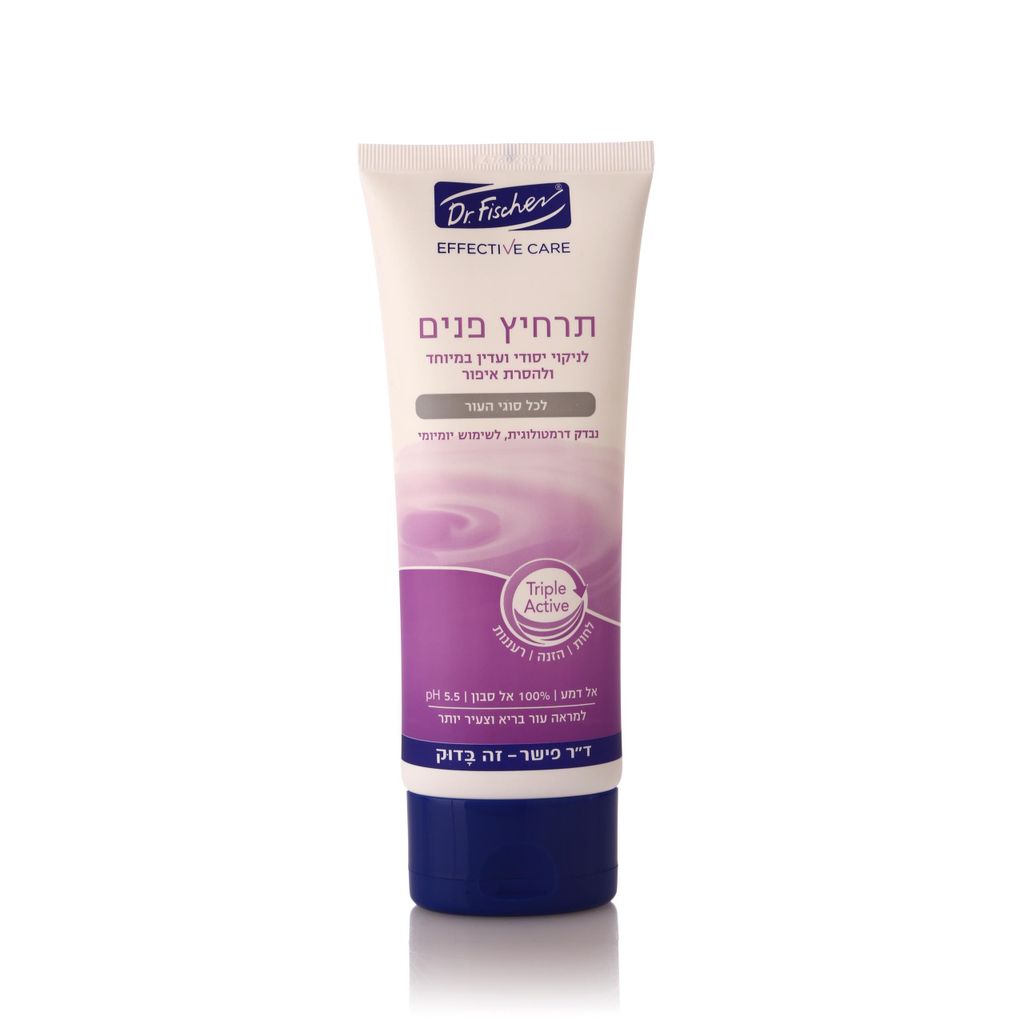 ד.פישר אפקטיב קר תרחיץ פנים לכל סוגי העו