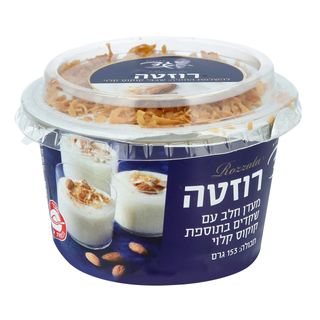 רוזטה - מעדן חלב עם שקדים בתוספת קוקוס קלוי 153 גרם