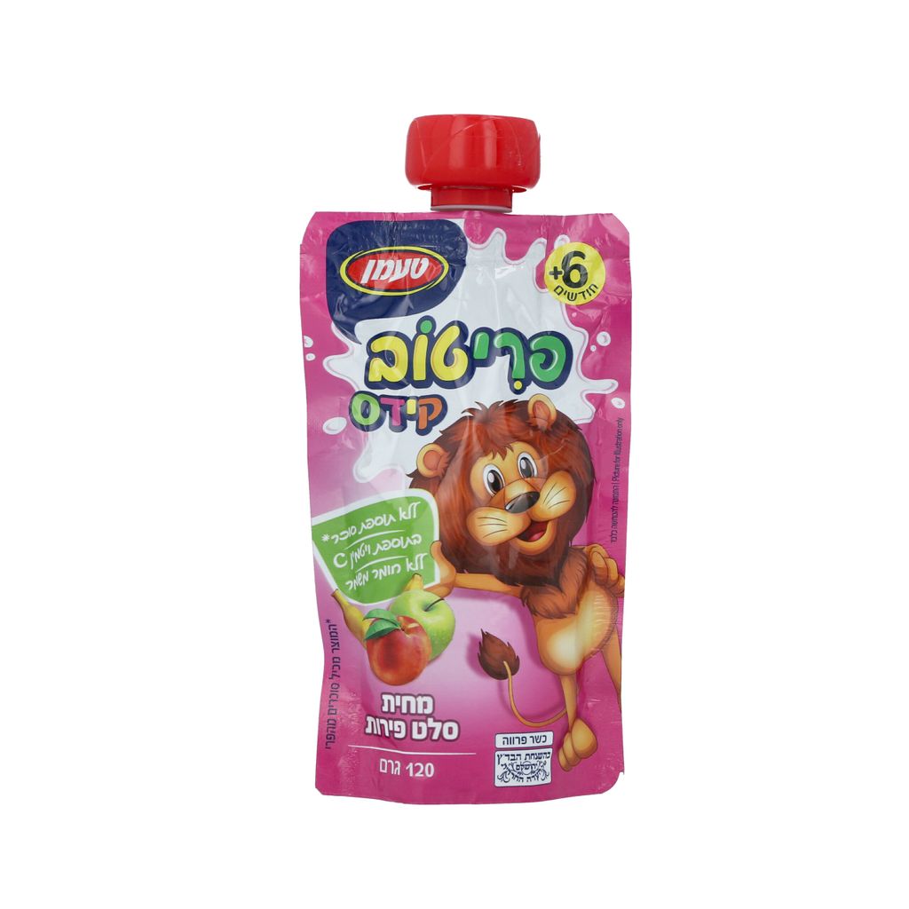 מחיות פאוץ' סלט פירות פריטוב 120 גרם