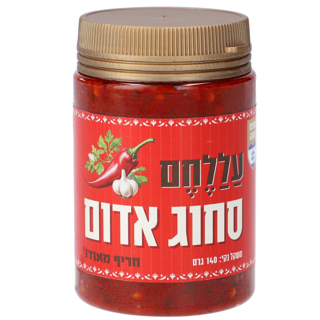 סחוג אדום 140ג עללחם
