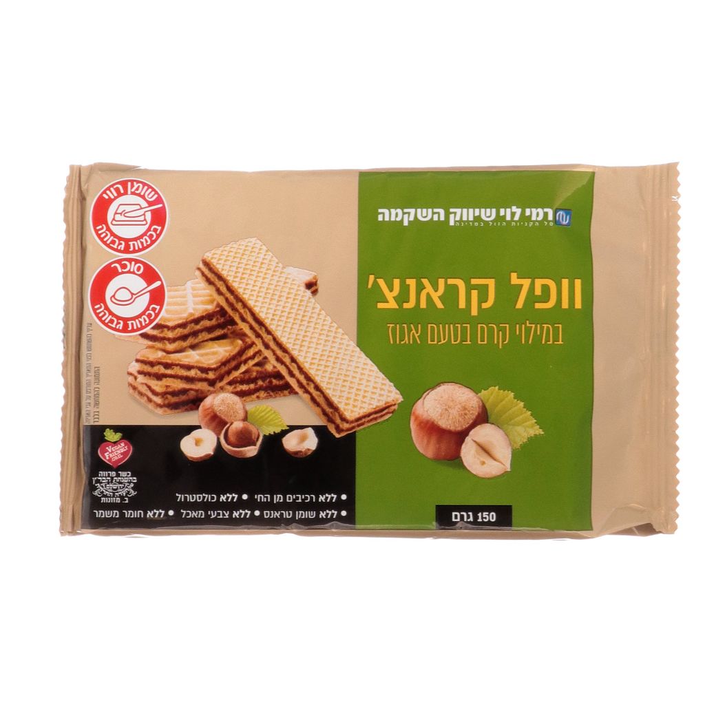 וופל קראנץ טעם אגוז