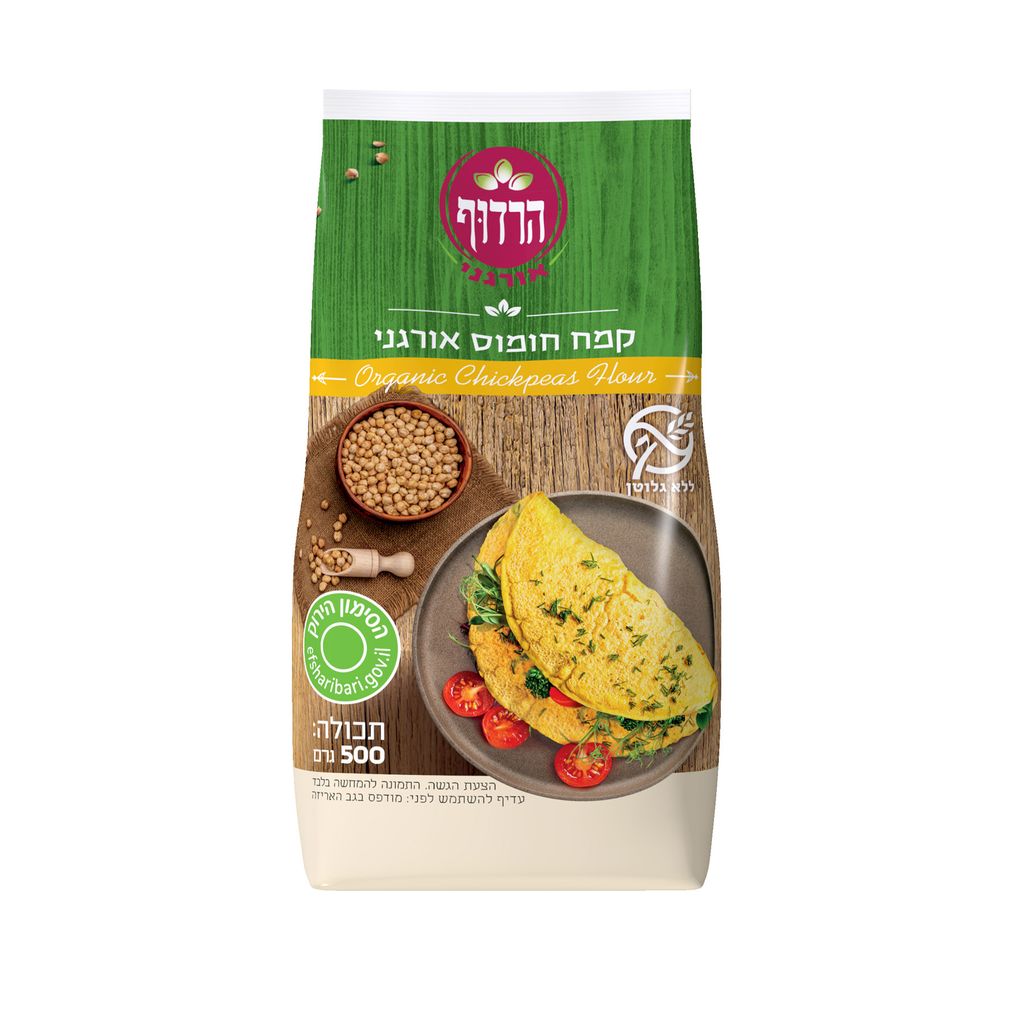 קמח חומוס אורגני הרד