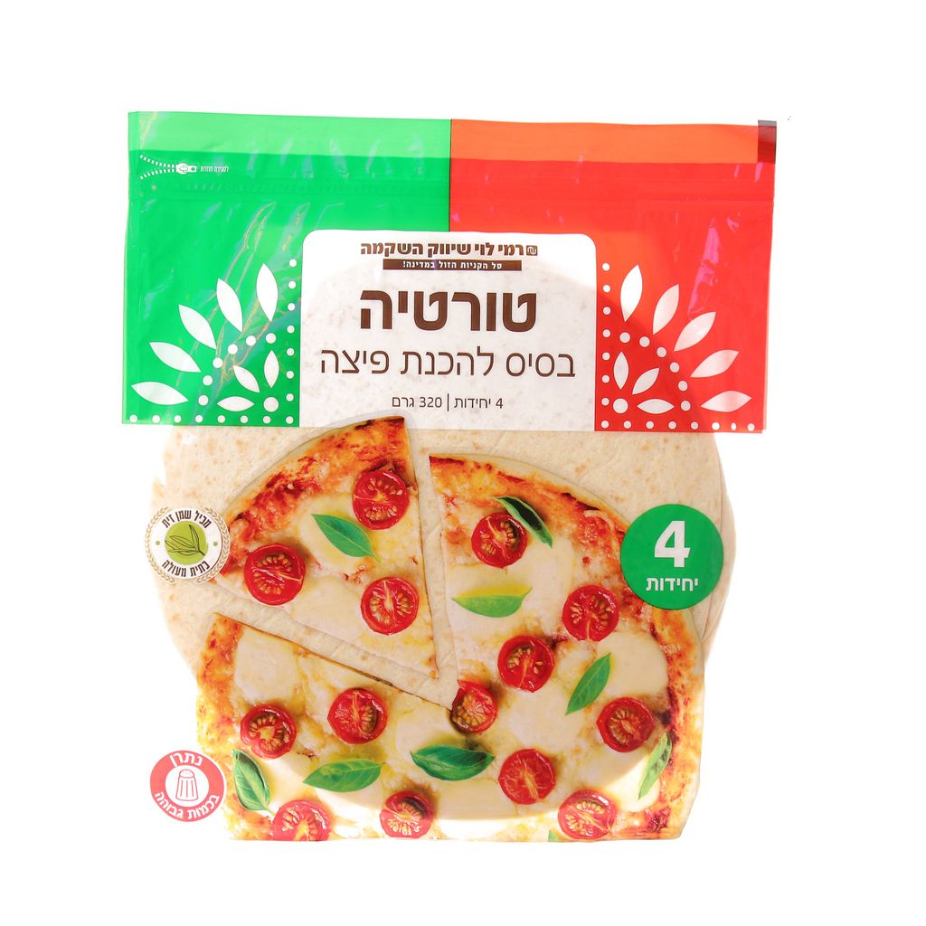 טורטיה בסיס להכנת פי