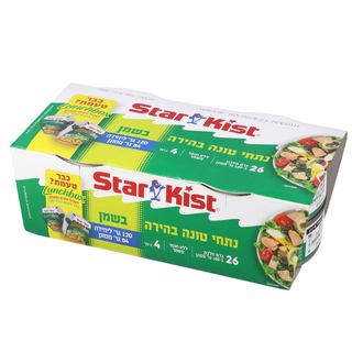 טונה סטארקיסט שמן צמחי רביעייה 120 גר