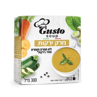 גוסטו מרק ירקות 300מל