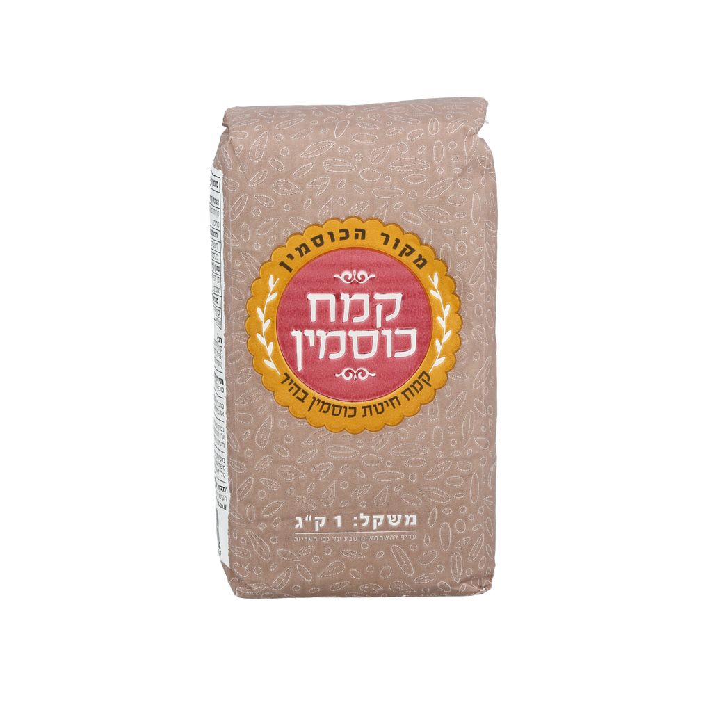 קמח חיטת כוסמין בהיר נייר 1 קג