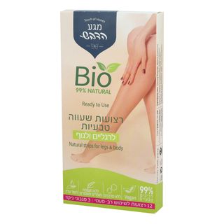 מגע הדבש רצעות שעווה
