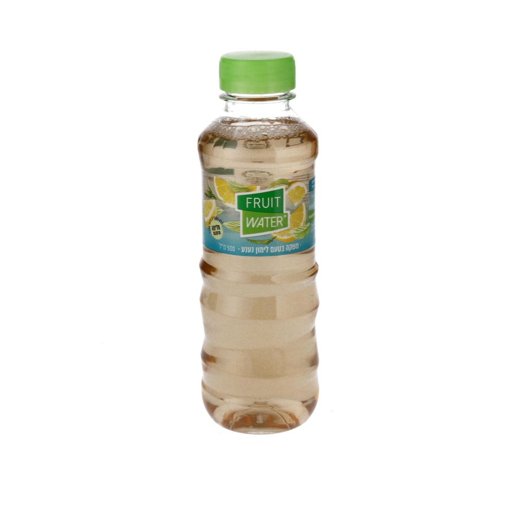 Fruit Water לימון נענע 0.5 ל'