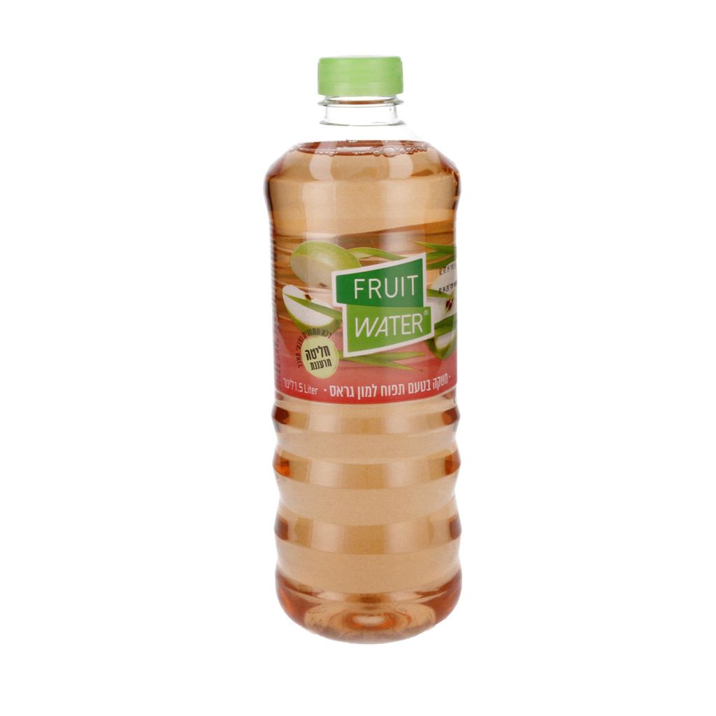 Fruit Water תפוח למון גראס 1.5 ל'