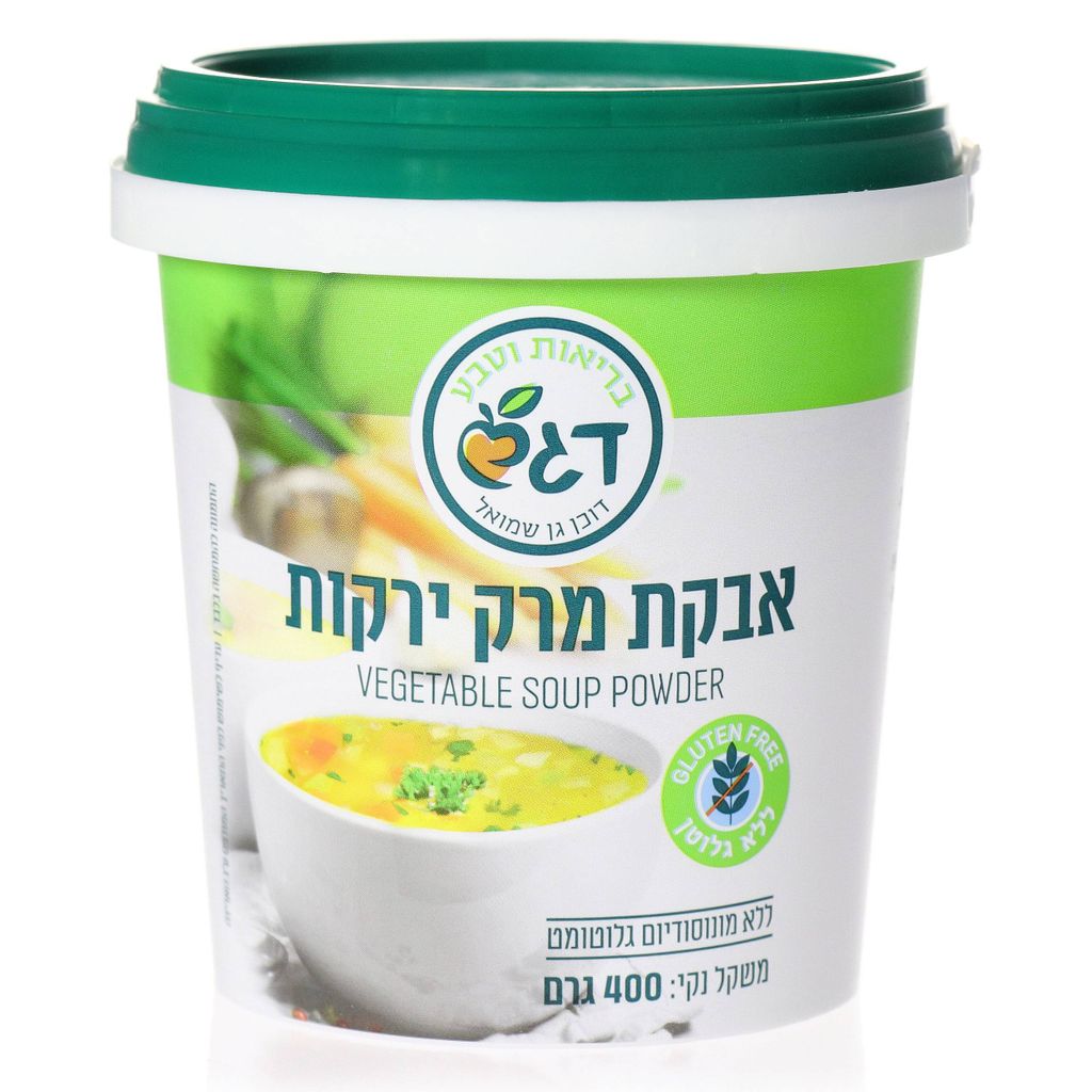 דגש אבקת מרק ירקות 400 גרם
