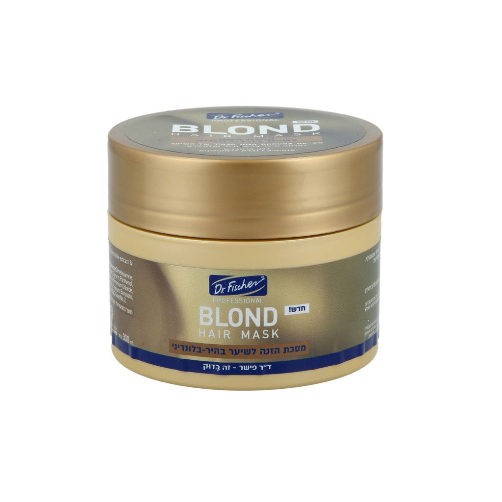 ד"ר פישר BLOND מסכת הזנה לשיער בהיר-בלונדיני 300 מ"ל