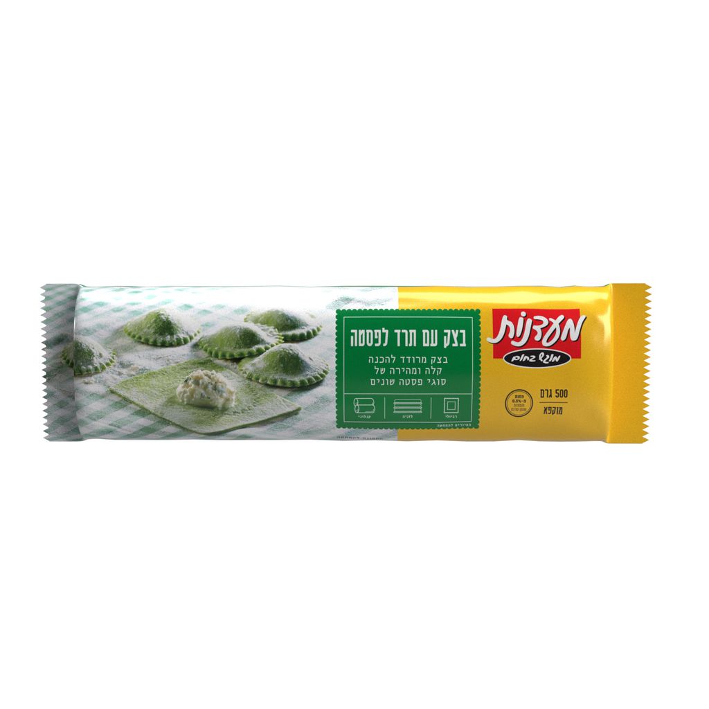 בצק לפסטה עם תרד
