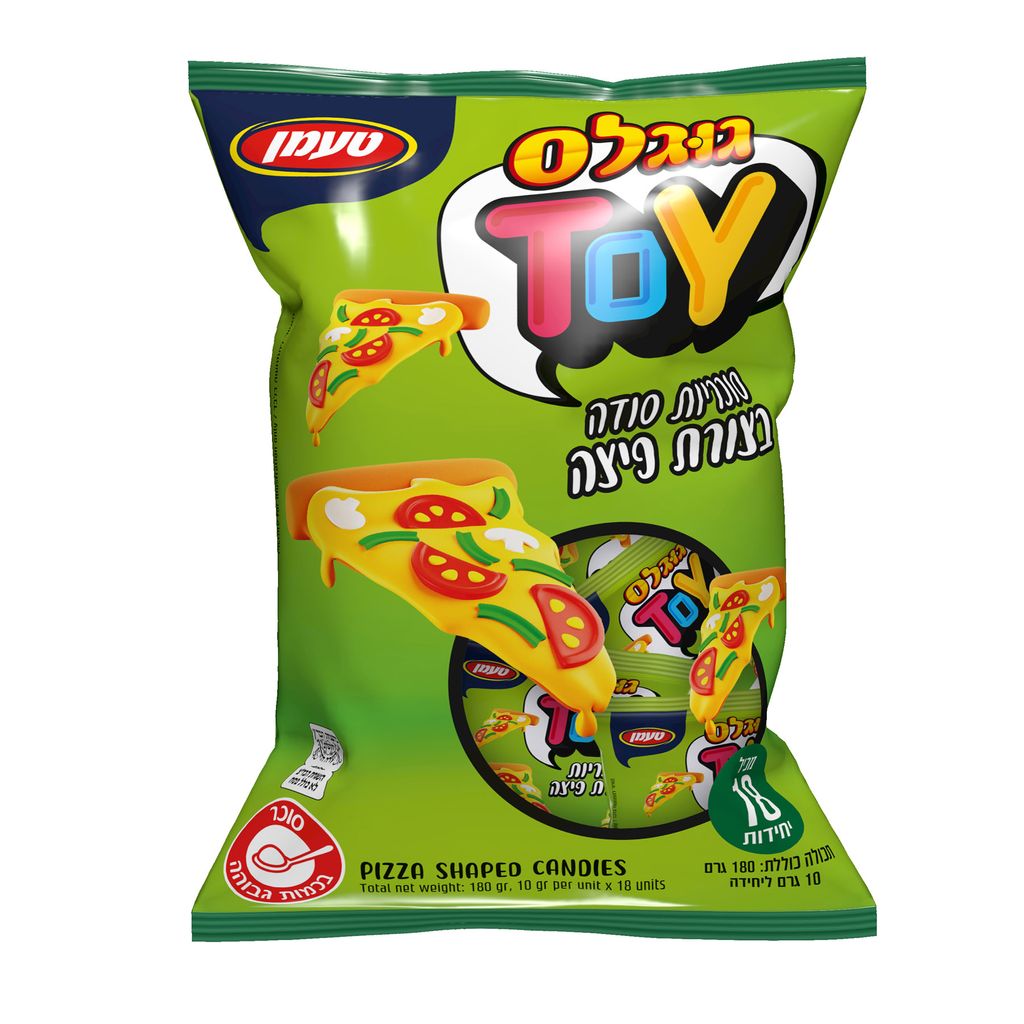 סוכריות סודה בצורת פיצה