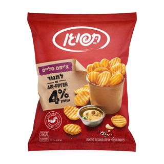 תפוגן צ'יפס סלייס לתנור 4% שומן 1.5 ק"ג