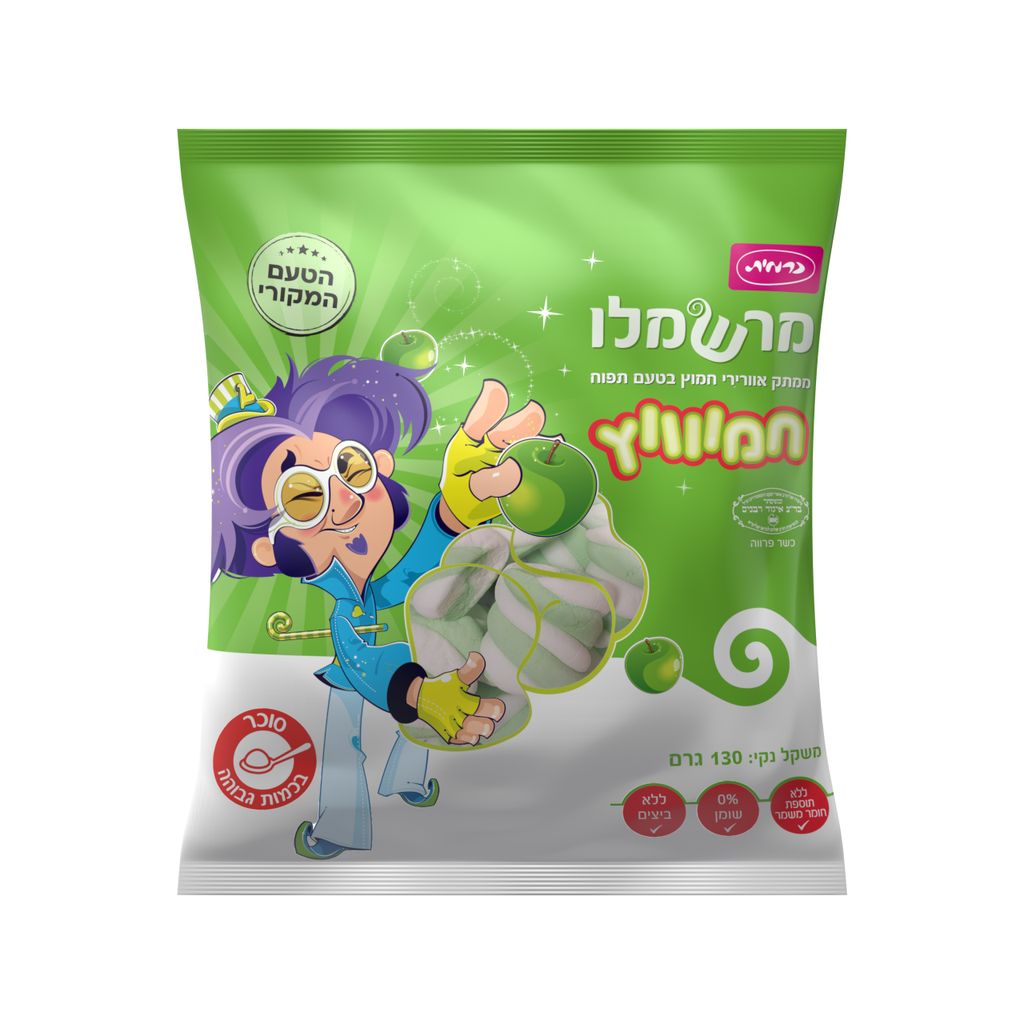 מרשמלו חמוץ טוויסטר תפוח 130 גר