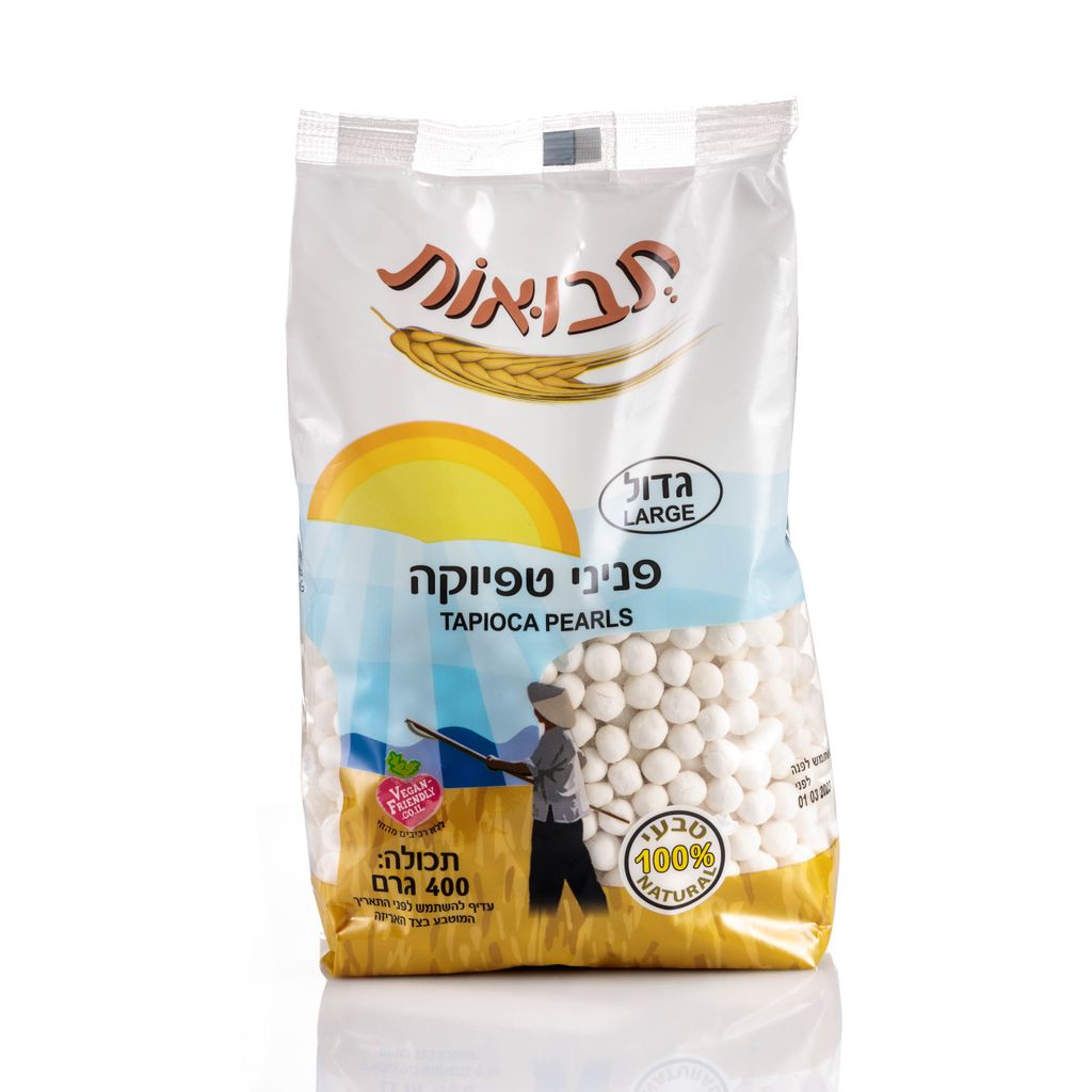 פניני טפיוקה גדול 400 גרם
