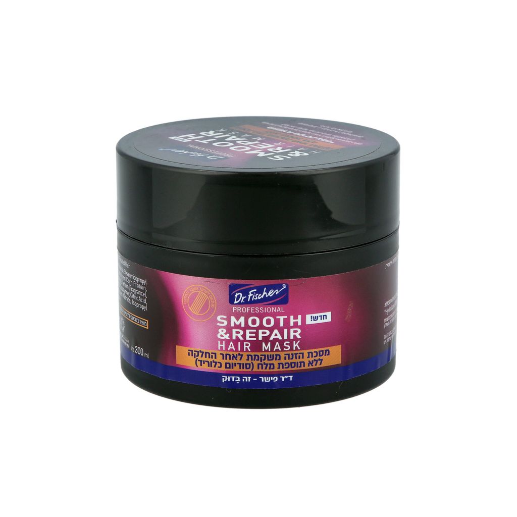 ד"ר פישר SMOOTH&REPAIR מסכת הזנה לאחר החלקה 300 מ"ל