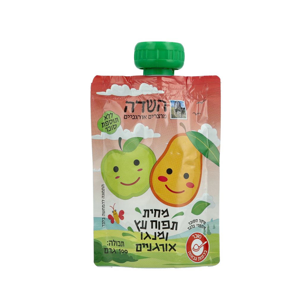 מחית תפוח עץ ומנגו א