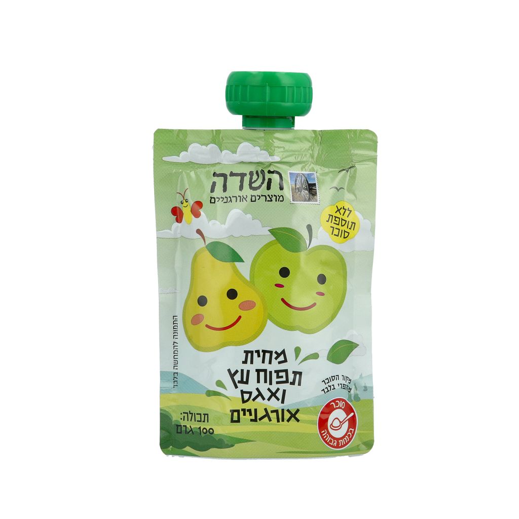 מחית תפוח עץ ואגס או
