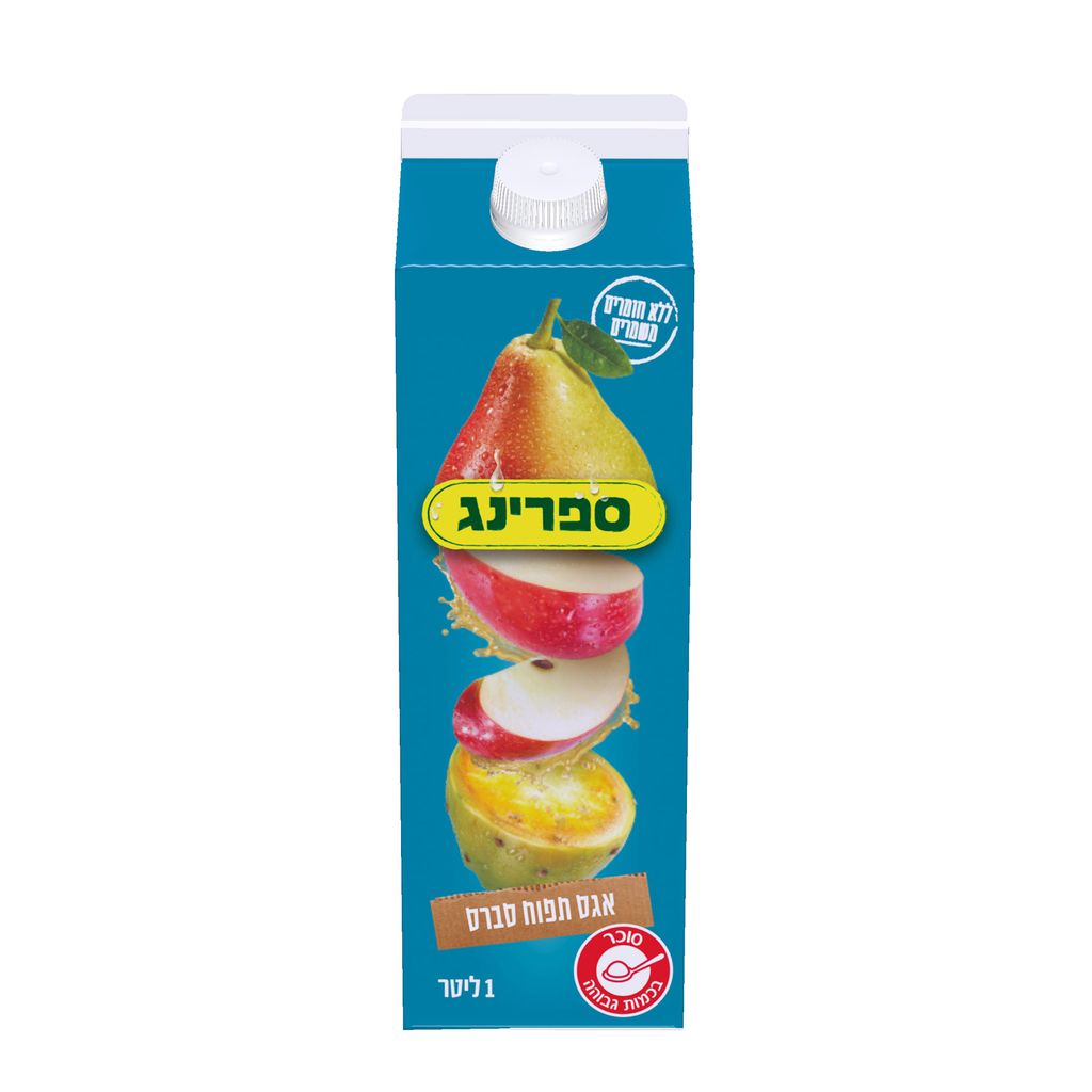 ספרינג אגס תפוח סברס 1 ל' קרטונית