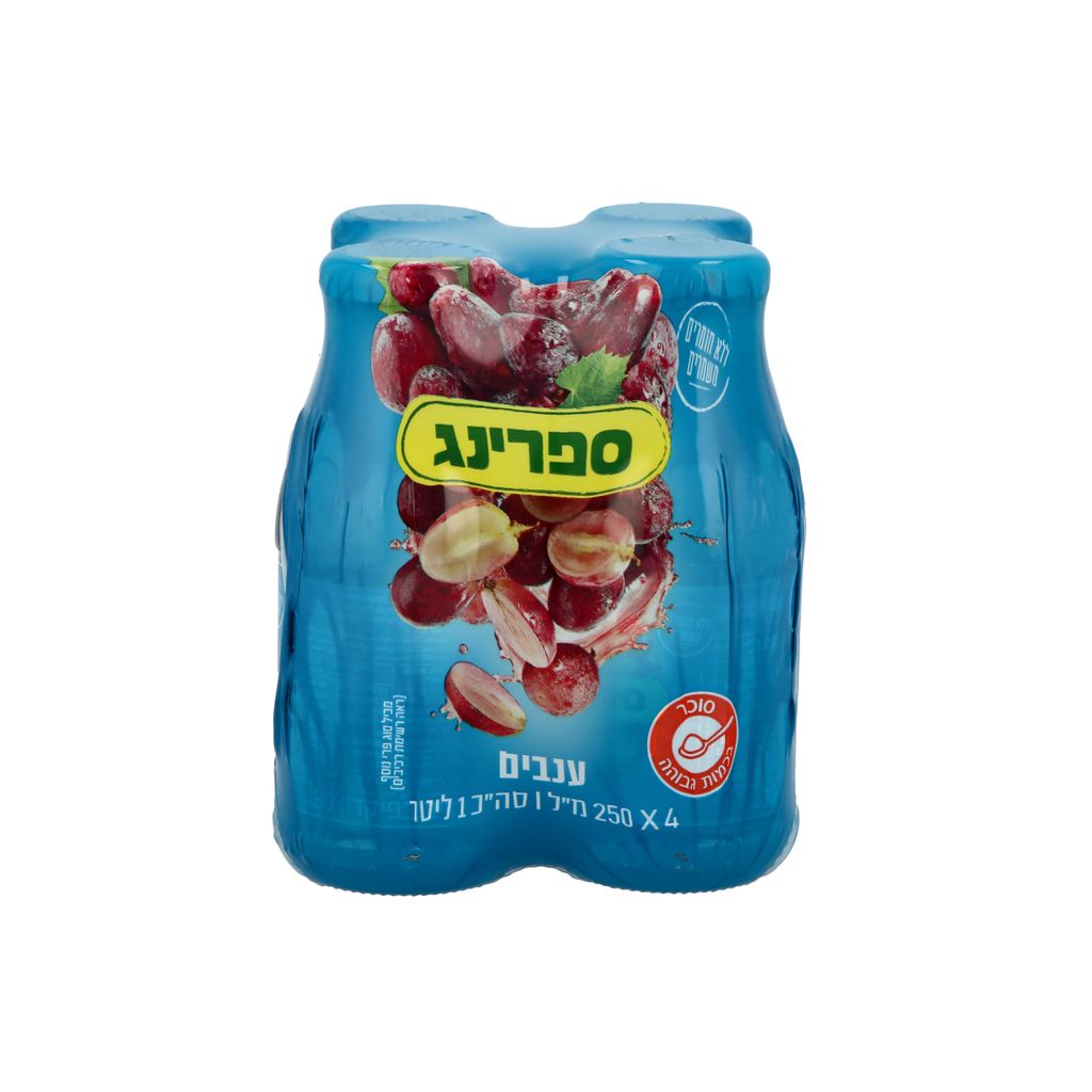 רביעיית ספרינג 250 מ"ל ענבים