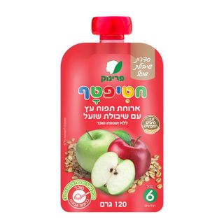 פרינוק פאוץ תפוח ש.שועל 120 גר