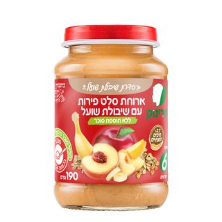 פרינוק גוניור סלט פירות ושיבולת שועל 190