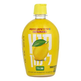 מיץ לימון משומר 200 מל