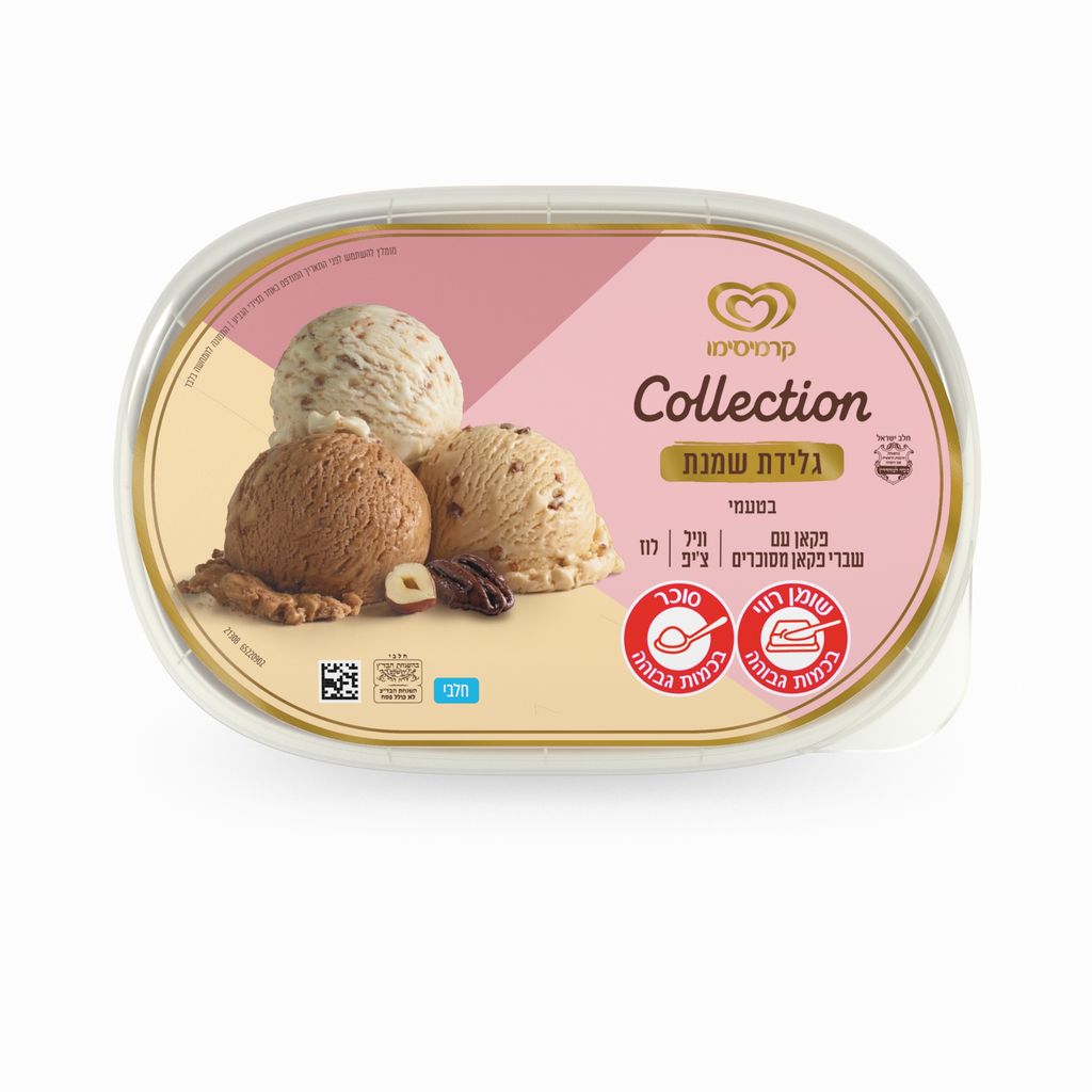 גלידת שמנת פקאן 820 מ"ל