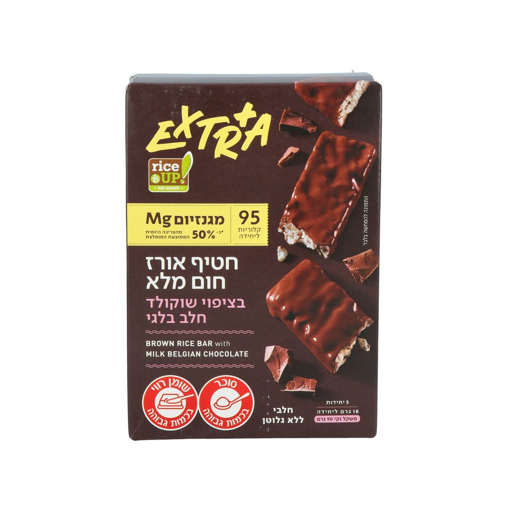 חטיף אורז חום מלא בטעם קוקוס