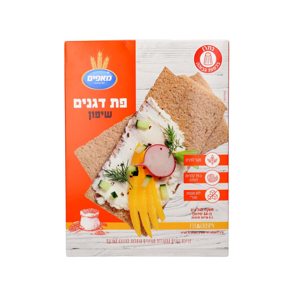 פת דגנים שיפון מאפים