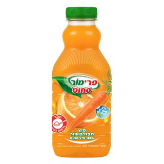 פרימור מיץ תפוזים וגזר 1 ליטר