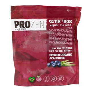 פרוזן מחית אסאי 400 גר תומר