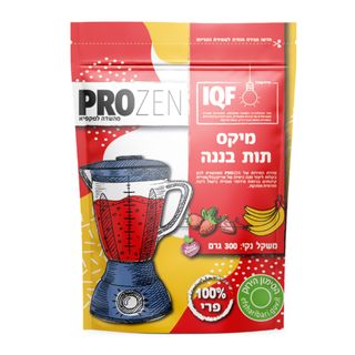 פרוזן - מיקס תות בננה 300 גרם
