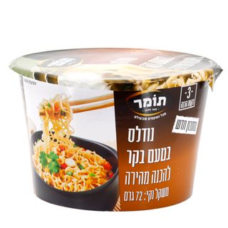 נודלס מנה חמה בקר 72 גר' X24