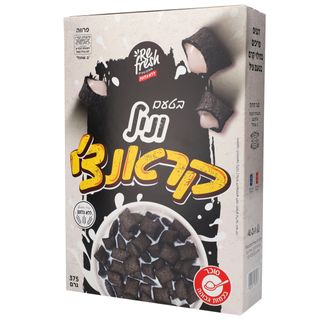 דגנים במילוי קרם בלאק וניל 375ג ללא גלוטן
