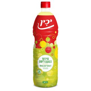 סירופ בטעם לימון יכין 1 ליטר
