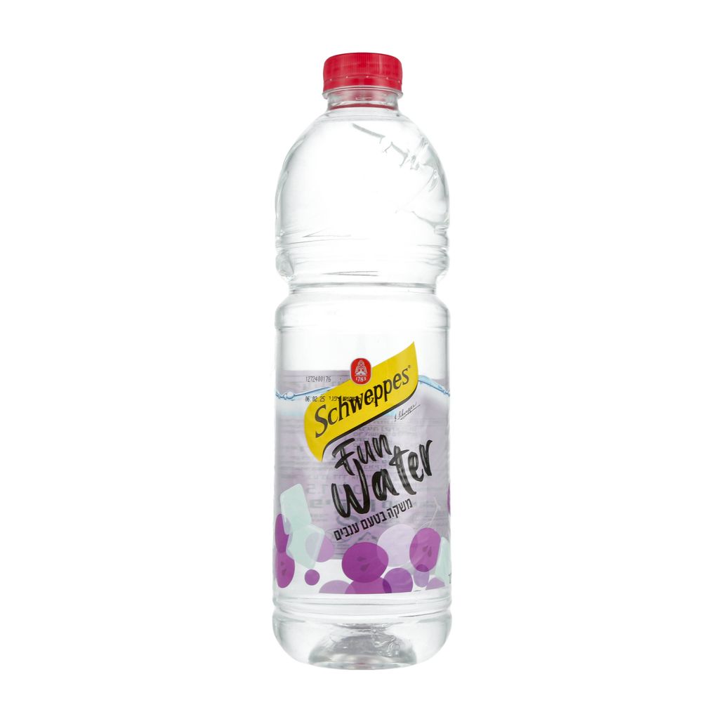 שוופס מים טעם ענבים 1.5ל