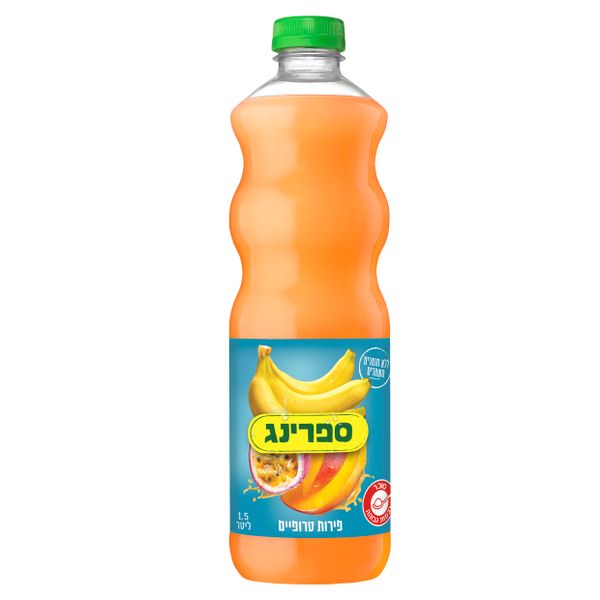 משקה קל בטעם פירות טרופיים